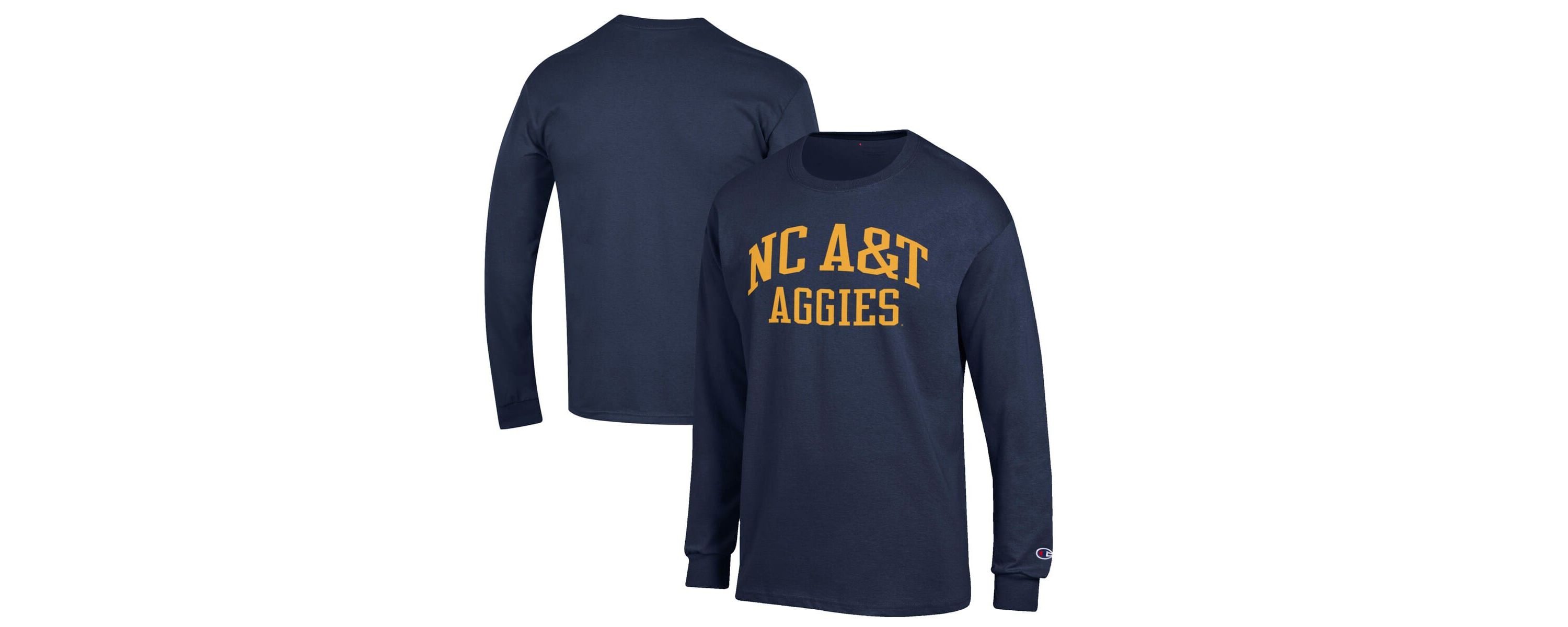 NC A&T Aggies NCAA North Carolina A&T Aggies Jersey Long Sleeve T-Shirt