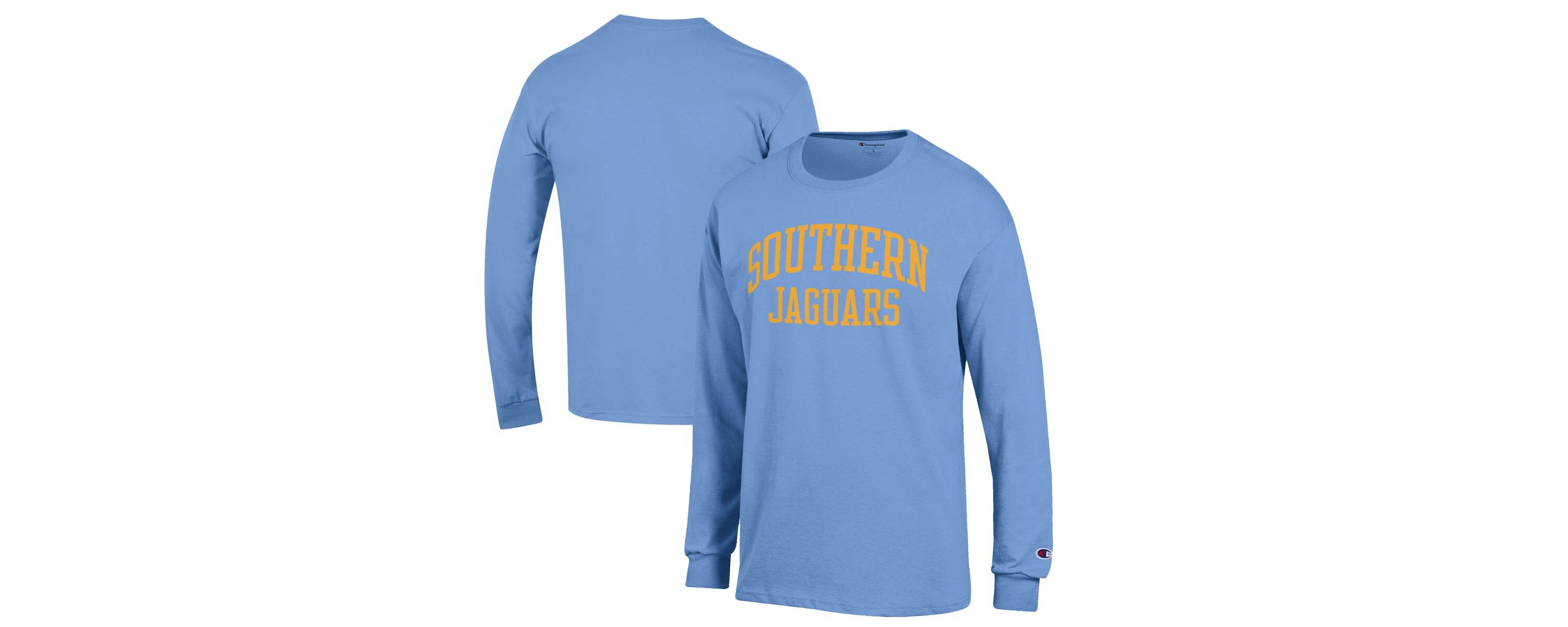 NCAA Light Southern University Jaguars Jersey Long Sleeve T-Shirt