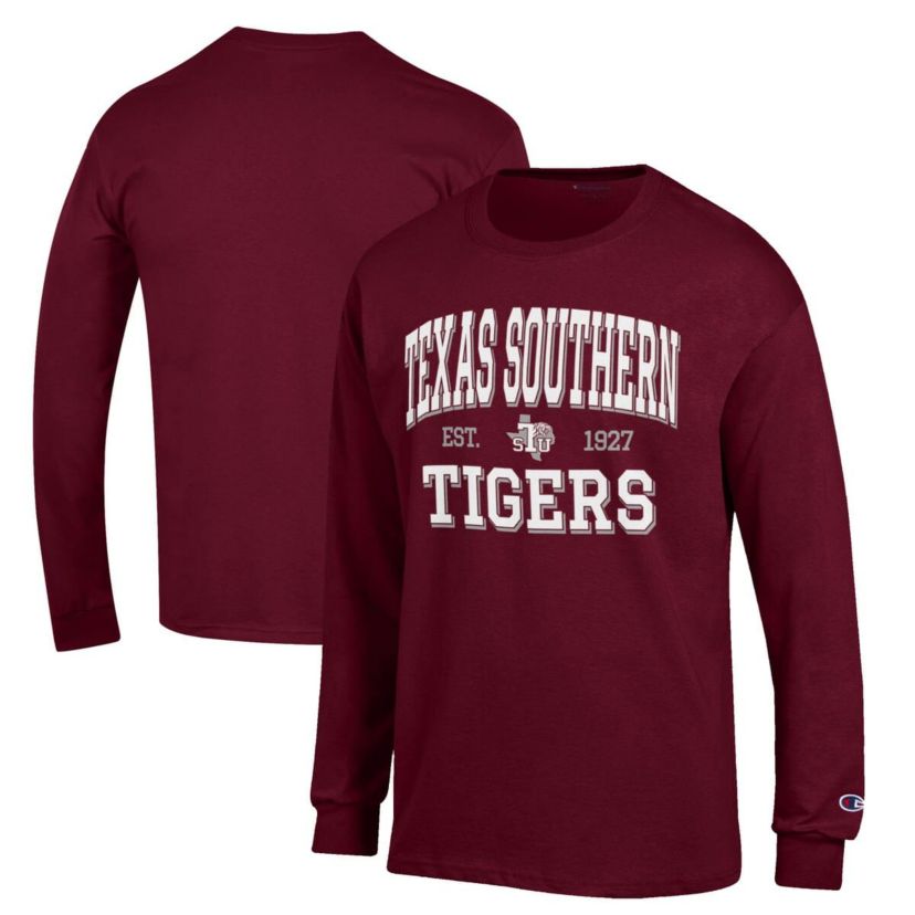 NCAA Texas Southern Tigers Jersey Est. Date Long Sleeve T-Shirt