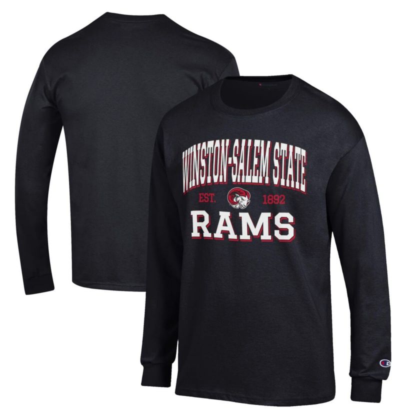 NCAA Winston-Salem State Rams Jersey Est. Date Long Sleeve T-Shirt