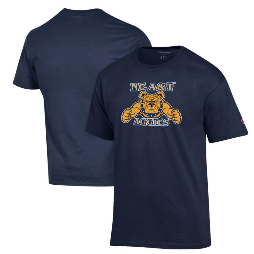 NC A&T Aggies NCAA North Carolina A&T Aggies Primary Jersey T-Shirt