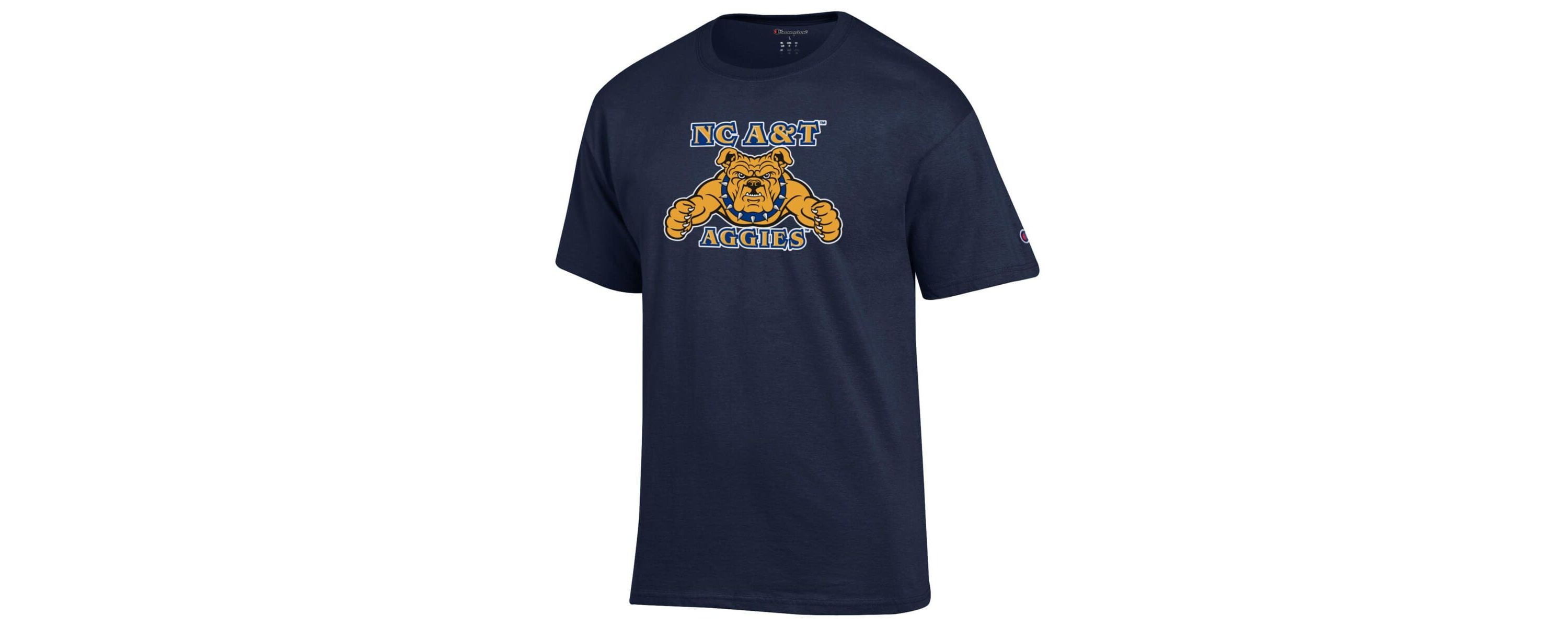 NC A&T Aggies NCAA North Carolina A&T Aggies Primary Jersey T-Shirt
