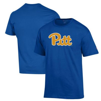 Champion Men's Pittsburgh Panthers NCAA Pitt Panthers Primary Jersey T-Shirt