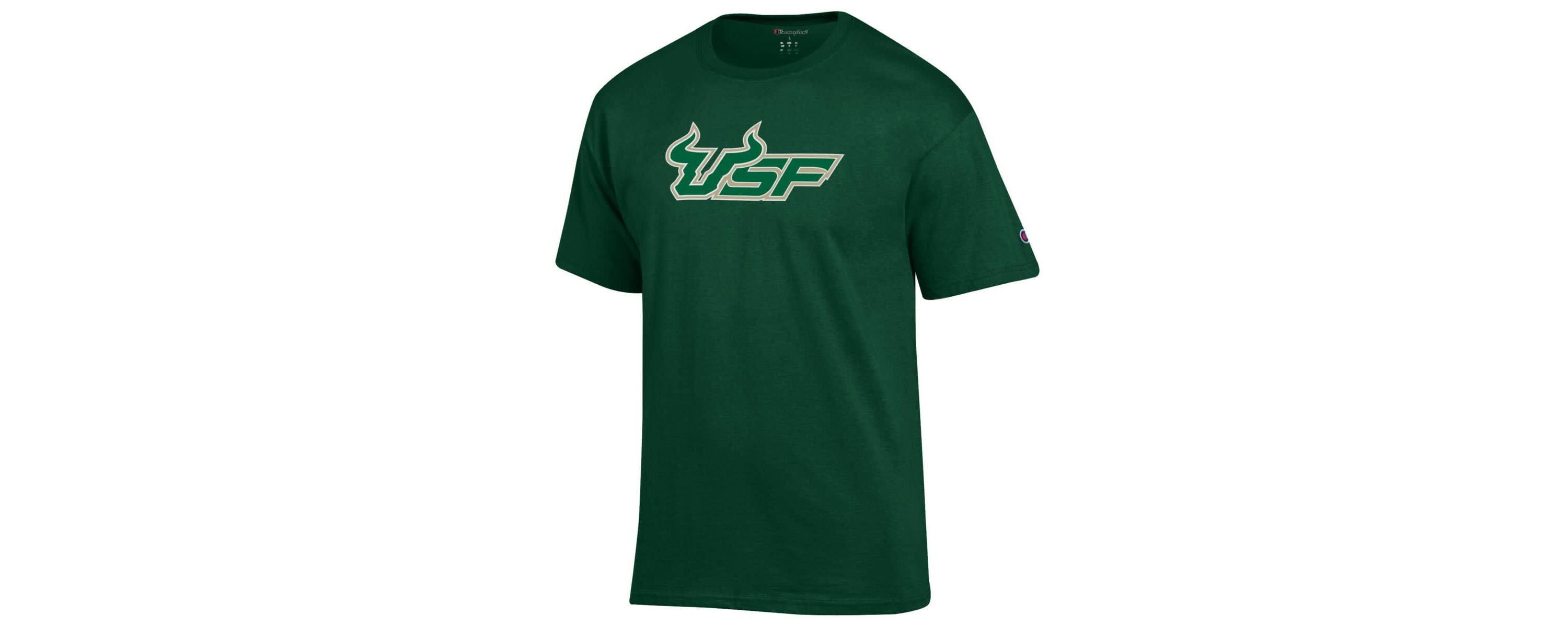 NCAA South Florida Bulls Primary Jersey T-Shirt