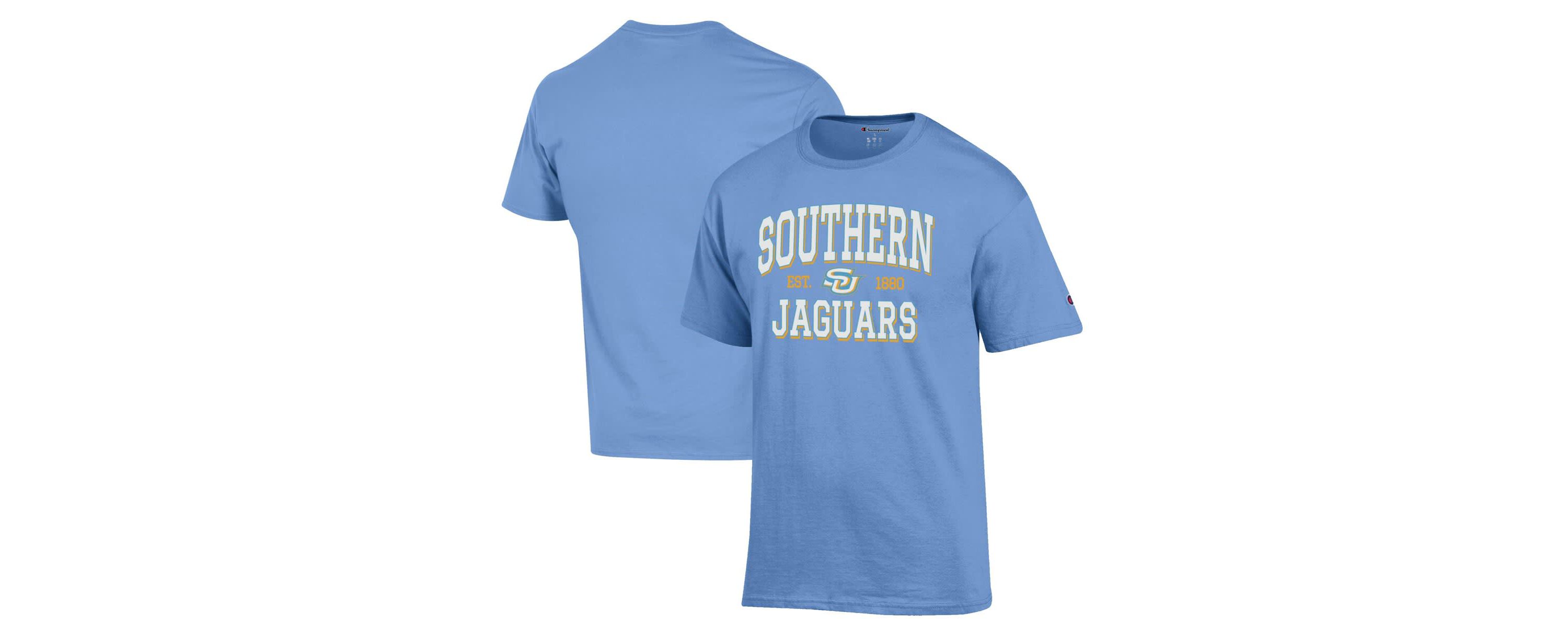 NCAA Light Southern University Jaguars Est. Date Jersey T-Shirt