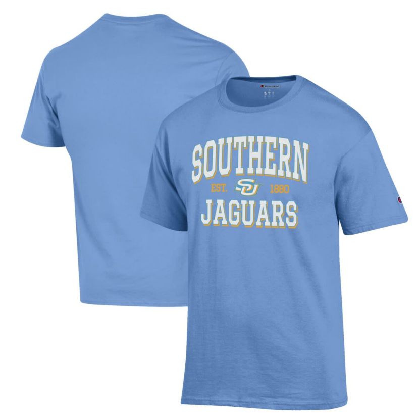 NCAA Light Southern University Jaguars Est. Date Jersey T-Shirt