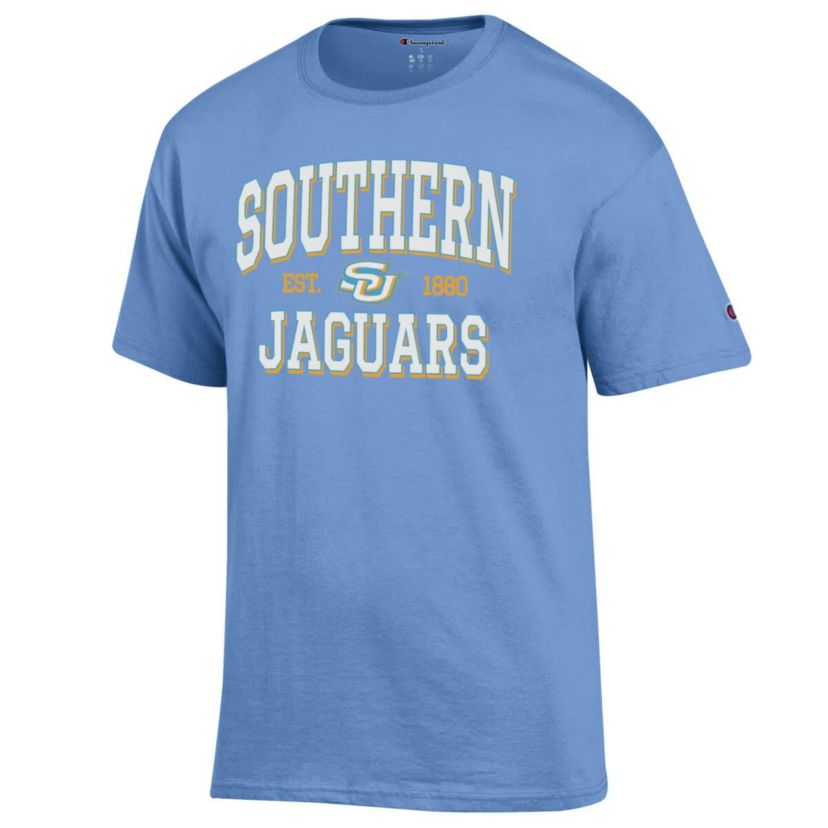 NCAA Light Southern University Jaguars Est. Date Jersey T-Shirt