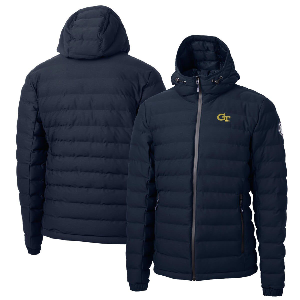 Georgia Tech Yellow Jackets NCAA Georgia Tech Jackets Mission Ridge Repreve Eco Insulated Puffer Full-Zip Jacket