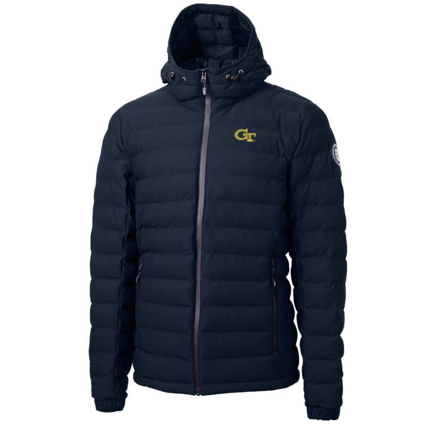 Georgia Tech Yellow Jackets NCAA Georgia Tech Jackets Mission Ridge Repreve Eco Insulated Puffer Full-Zip Jacket