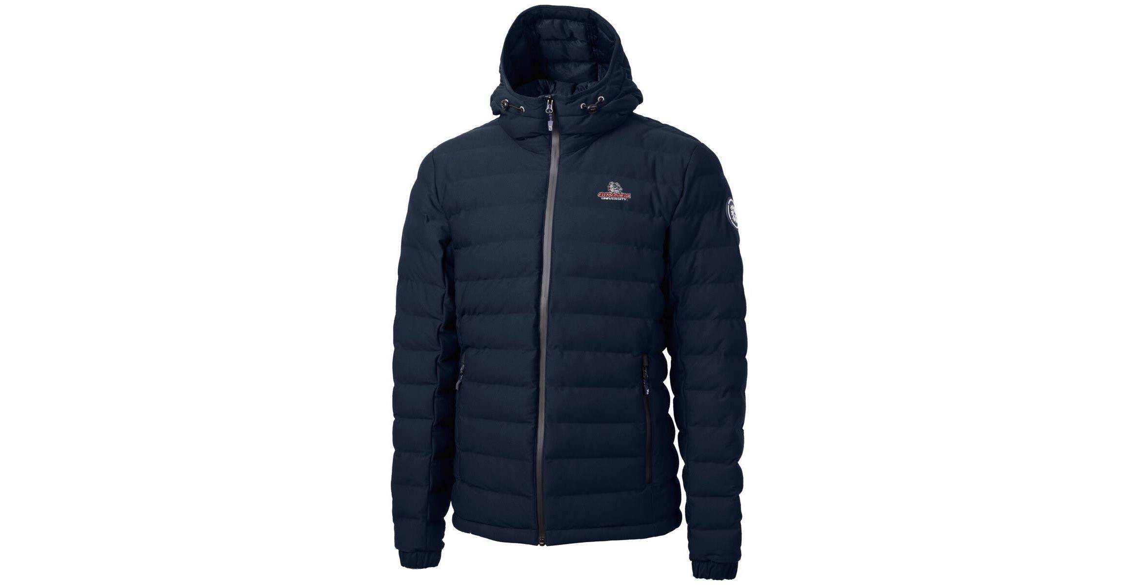 Gonzaga University Bulldogs NCAA Gonzaga Bulldogs Mission Ridge Repreve Eco Insulated Puffer Full-Zip Jacket