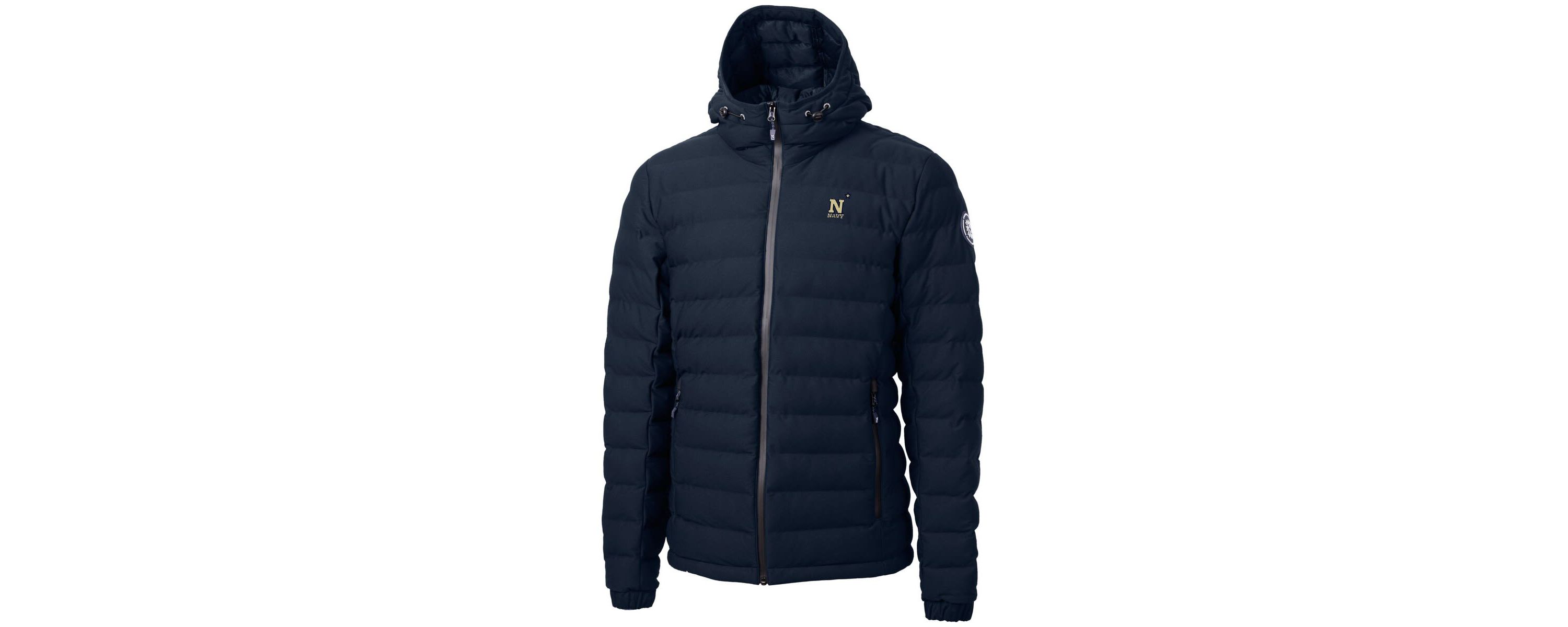 Navy Midshipmen NCAA Midshipmen Mission Ridge Repreve Eco Insulated Puffer Full-Zip Jacket