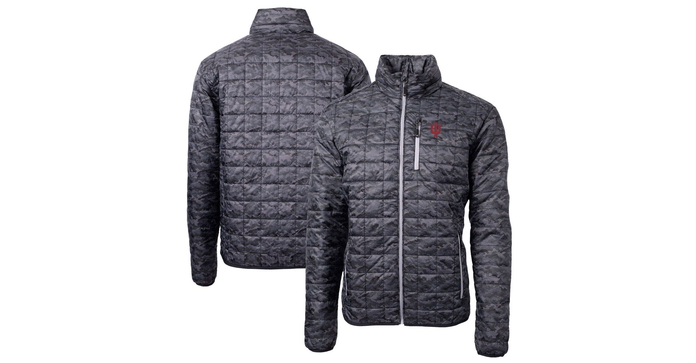 NCAA Indiana Hoosiers Rainier Primaloft Eco Full-Zip Hooded Jacket