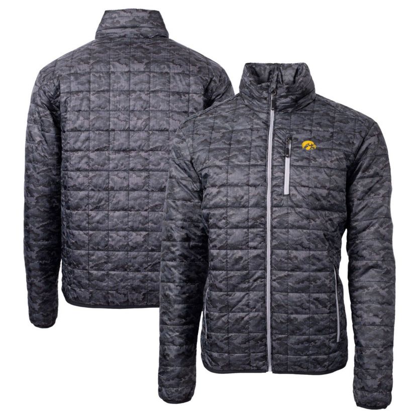 NCAA Iowa Hawkeyes Rainier Primaloft Eco Full-Zip Hooded Jacket