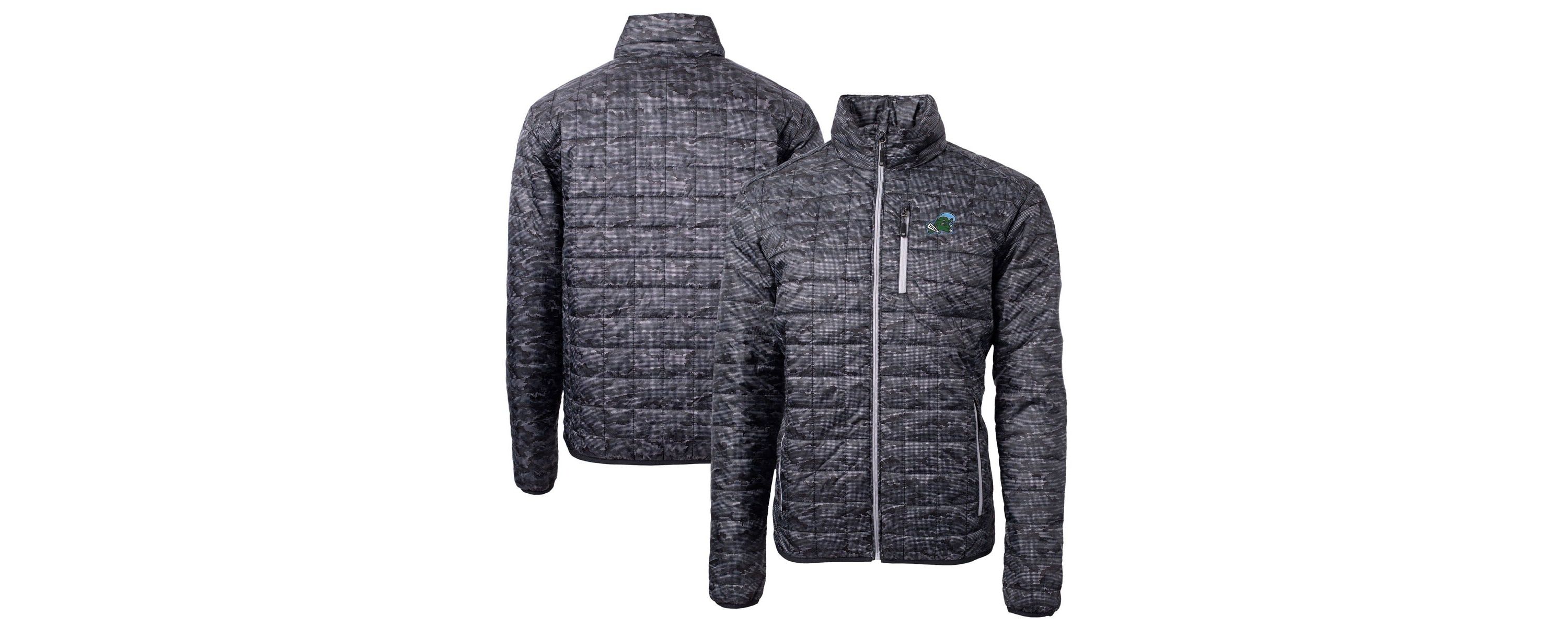Tulane Green Wave NCAA Tulane Wave Rainier Primaloft Eco Full-Zip Hooded Jacket