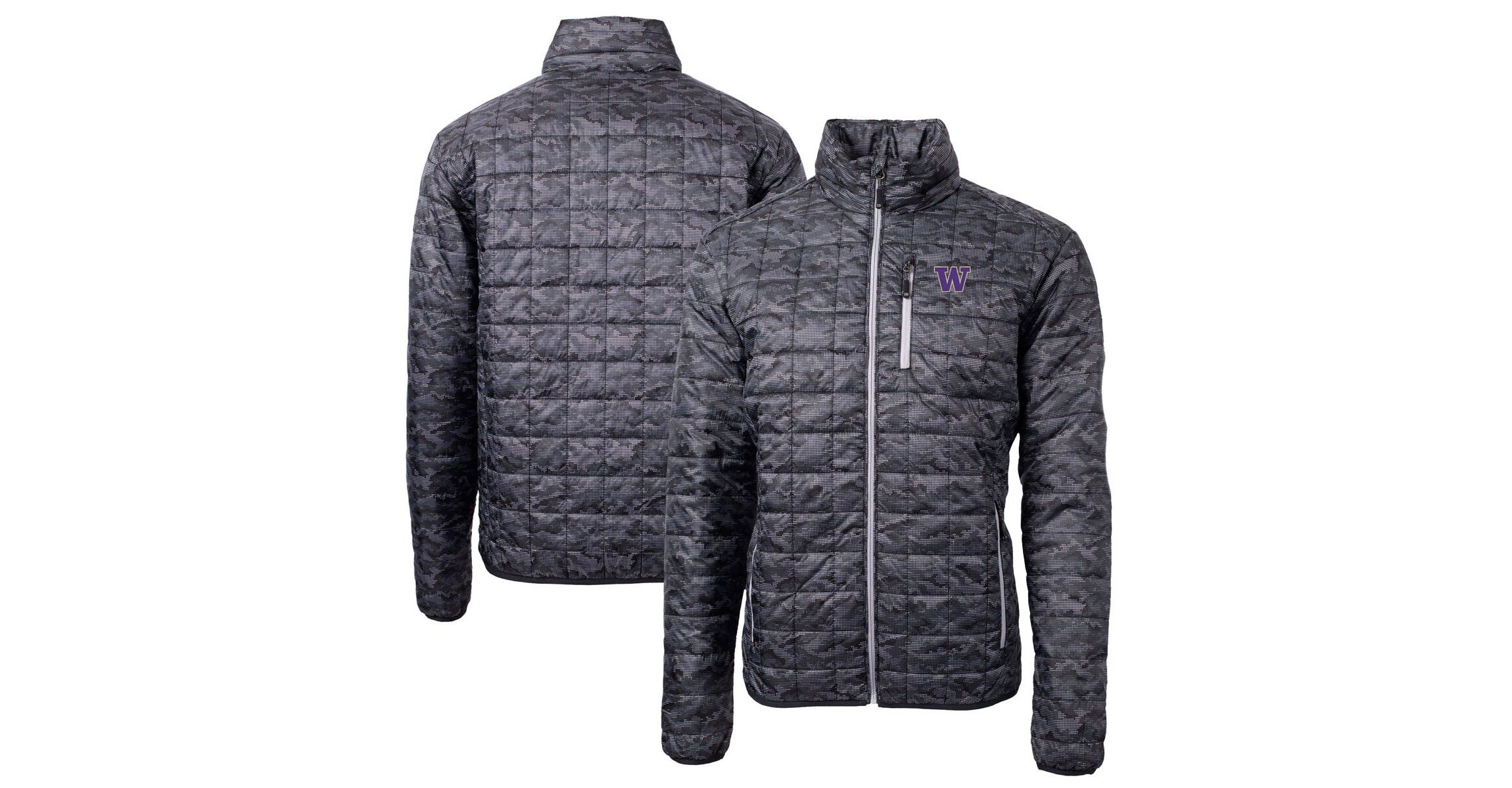 NCAA Washington Huskies Rainier Primaloft Eco Full-Zip Hooded Jacket