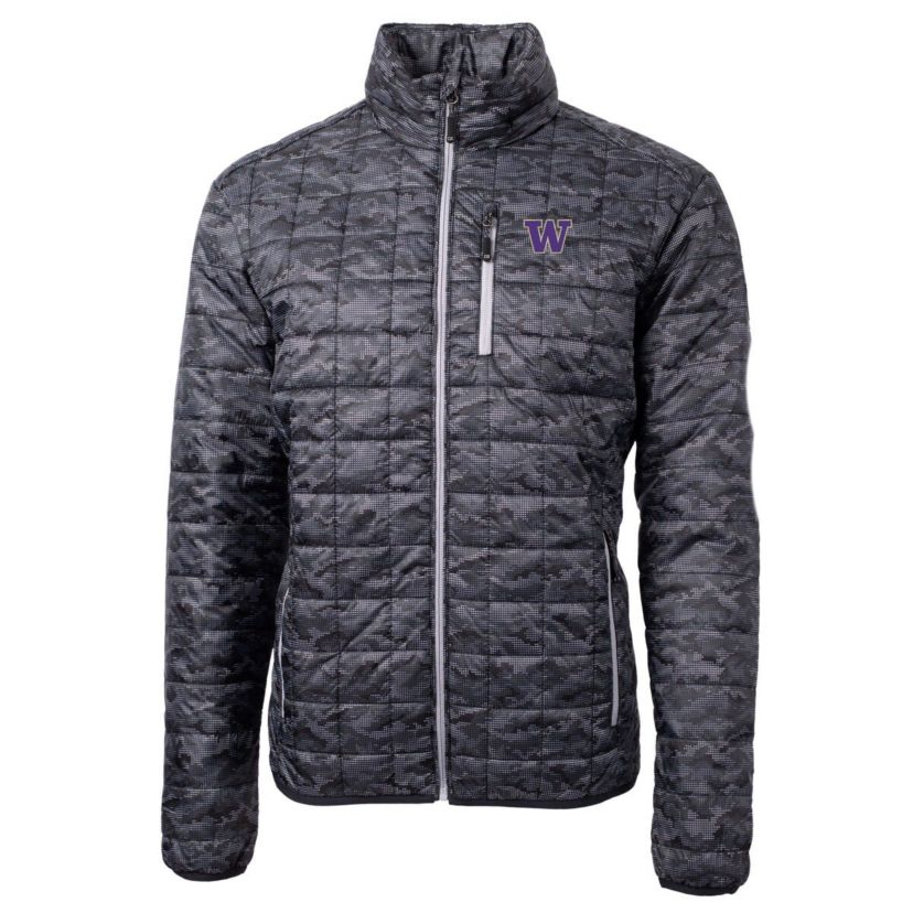 NCAA Washington Huskies Rainier Primaloft Eco Full-Zip Hooded Jacket