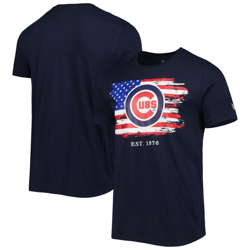 MLB Chicago Cubs 4th of July Jersey T-Shirt