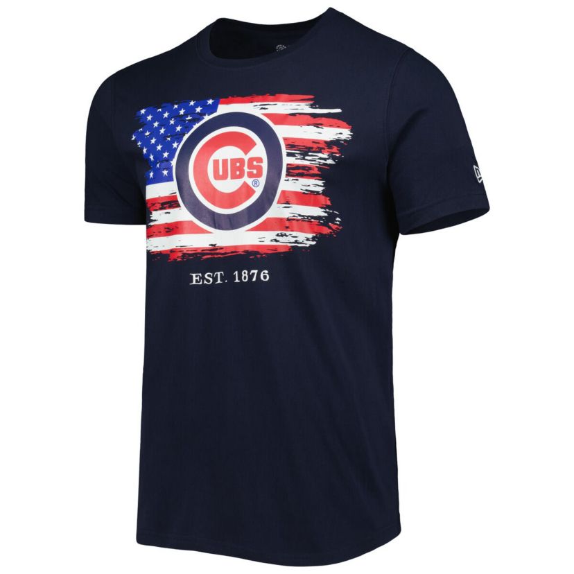 MLB Chicago Cubs 4th of July Jersey T-Shirt