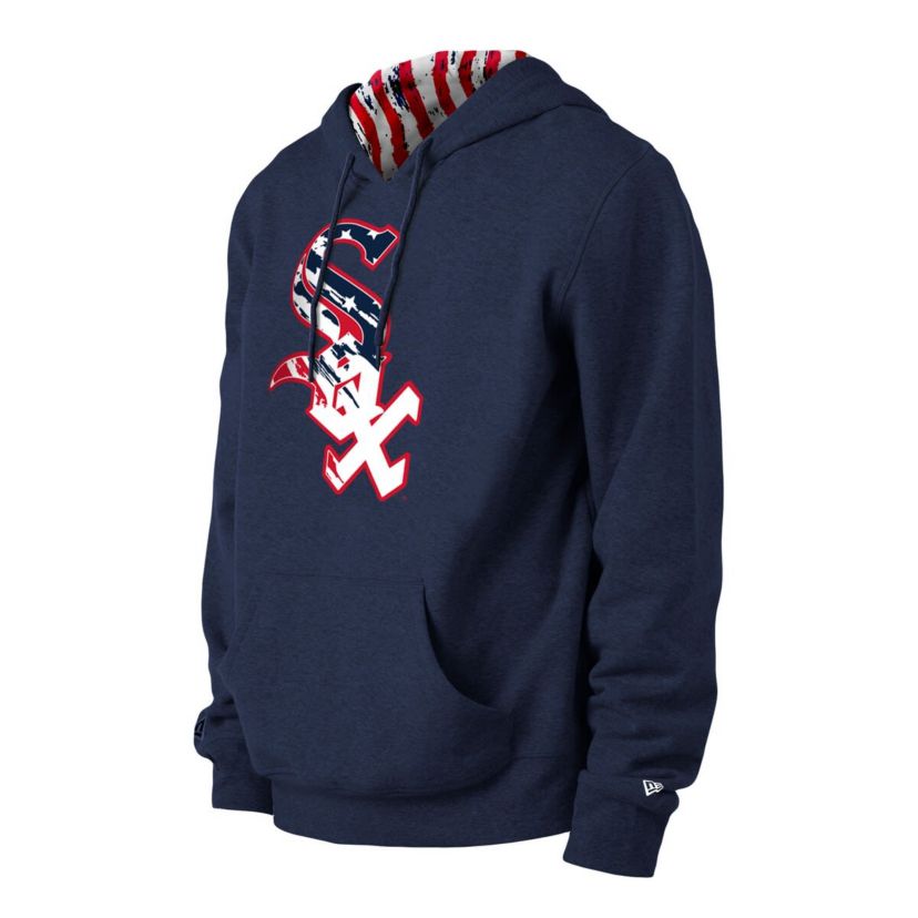 Chicago White Sox MLB Chicago Sox 4th of July Stars & Stripes Pullover Hoodie