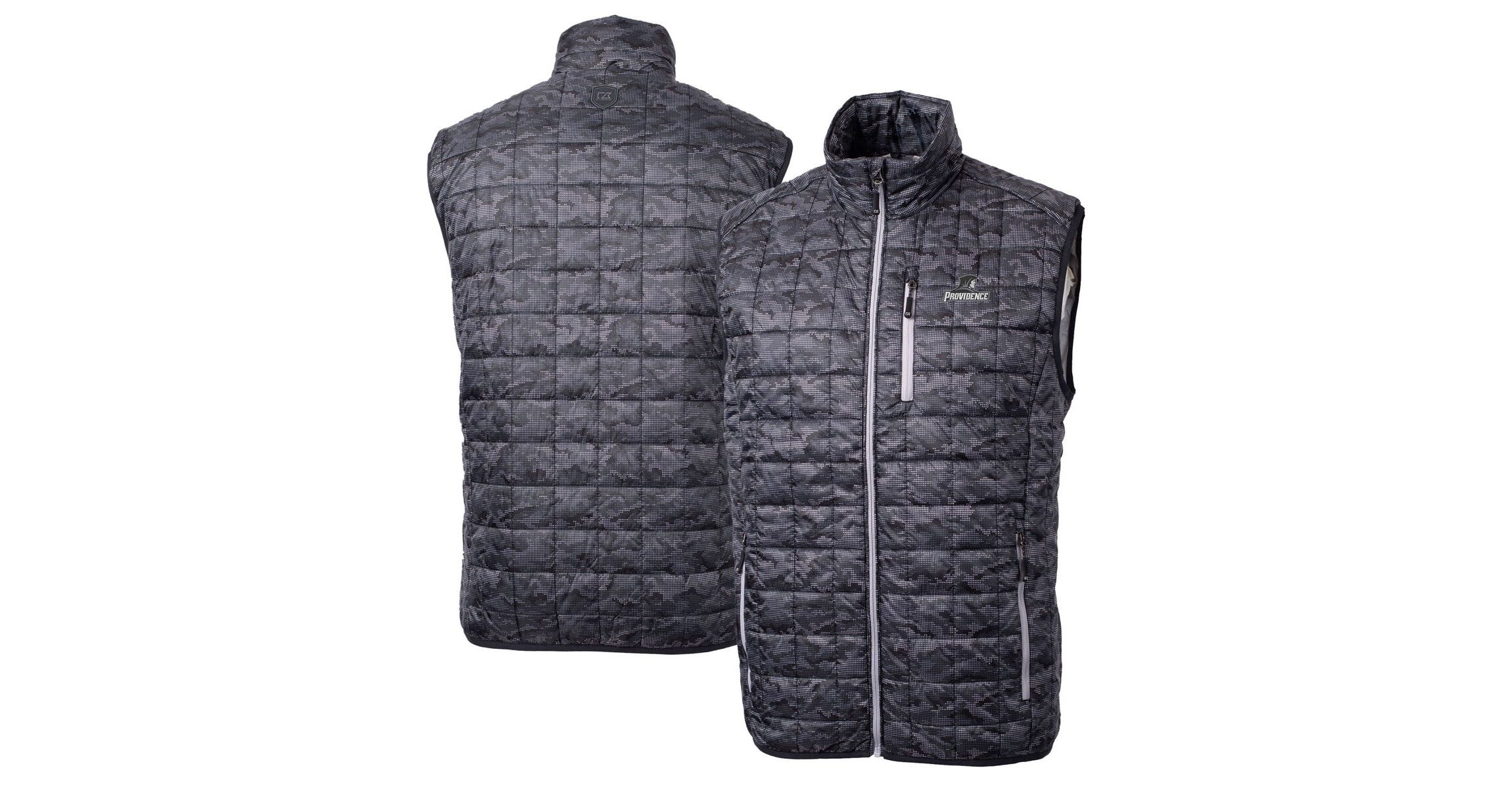 NCAA Providence Friars Rainier PrimaLoft Eco Insulated Printed Full-Zip Puffer Vest