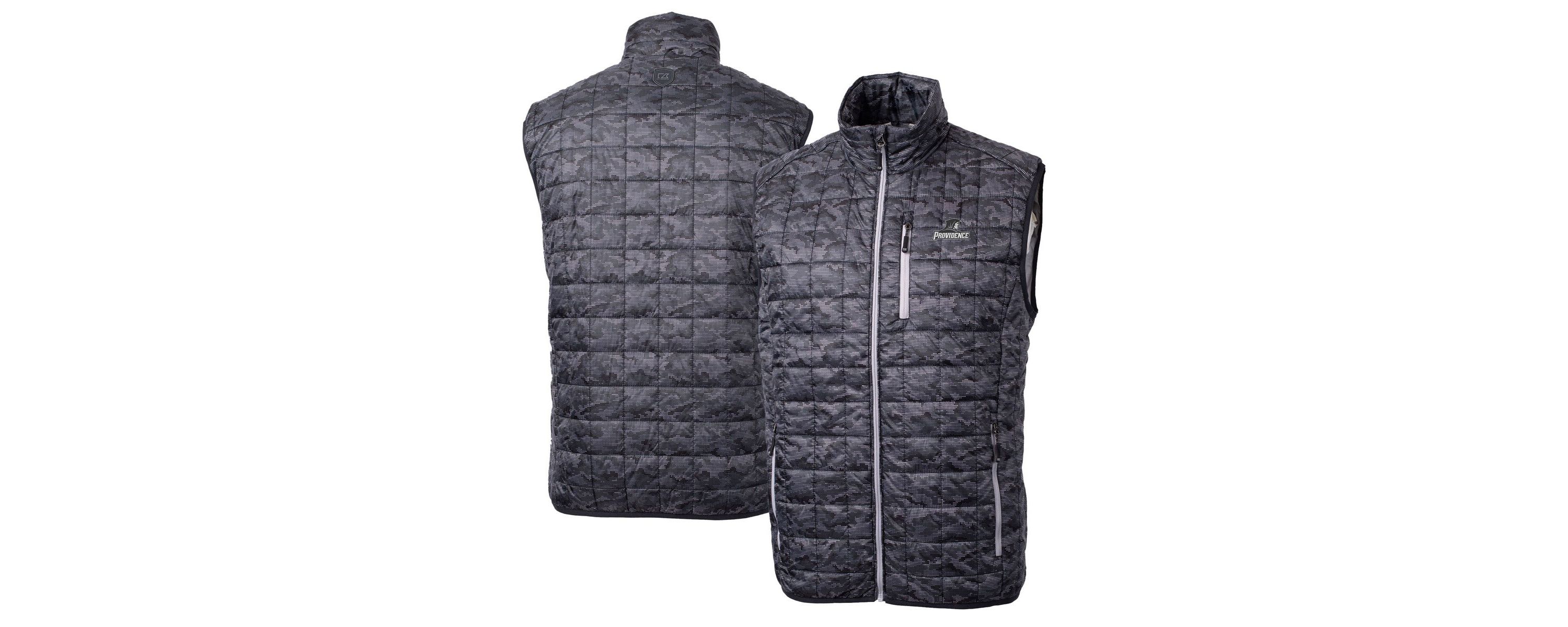 NCAA Providence Friars Rainier PrimaLoft Eco Insulated Printed Full-Zip Puffer Vest