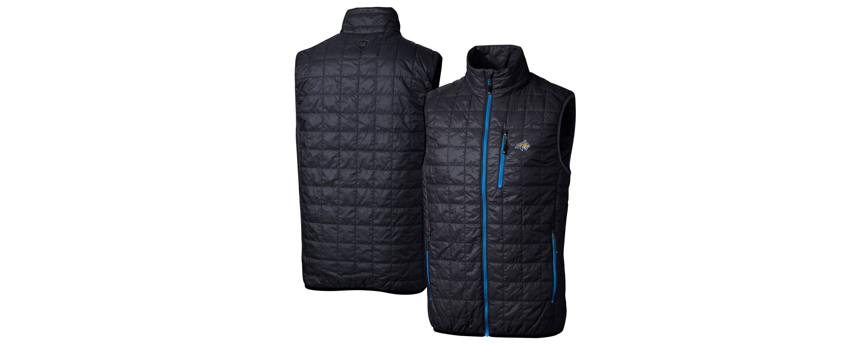 NCAA Montana State Bobcats Rainier PrimaLoft Eco Insulated Full-Zip Puffer Vest