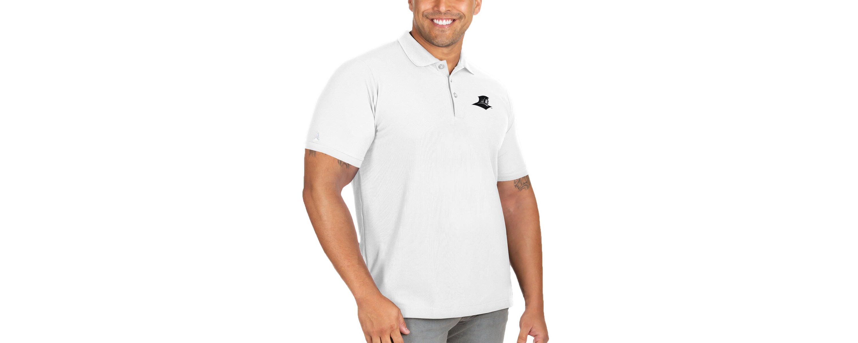 NCAA Providence Friars Big & Tall Team Logo Legacy Pique Polo