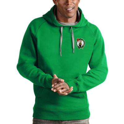 Antigua Men's NBA Kelly Boston Celtics Victory Pullover Hoodie, Green, 3XL