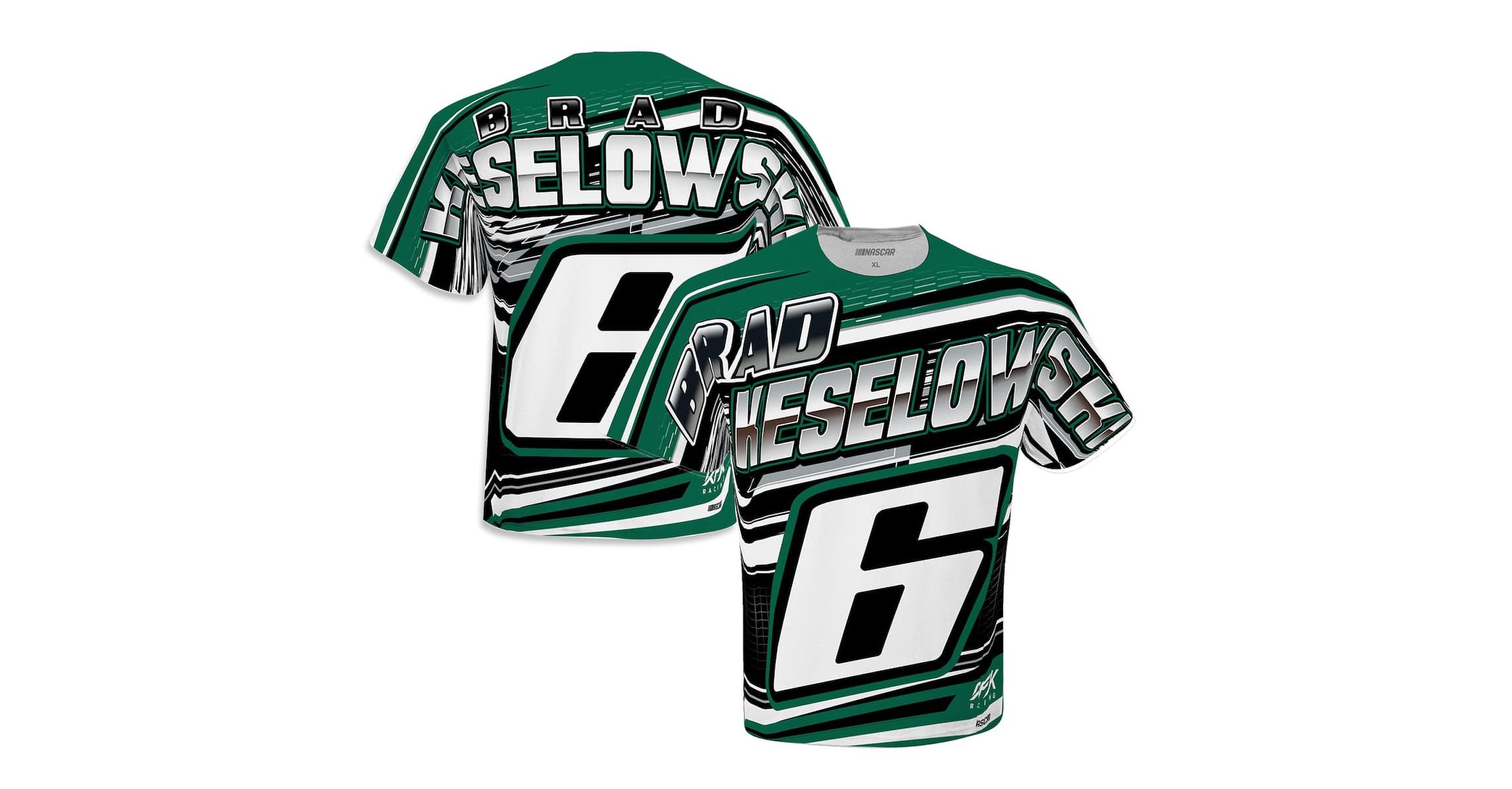 NASCAR Roush Fenway Keselowski Racing Brad Keselowski Sublimated Speedster T-Shirt