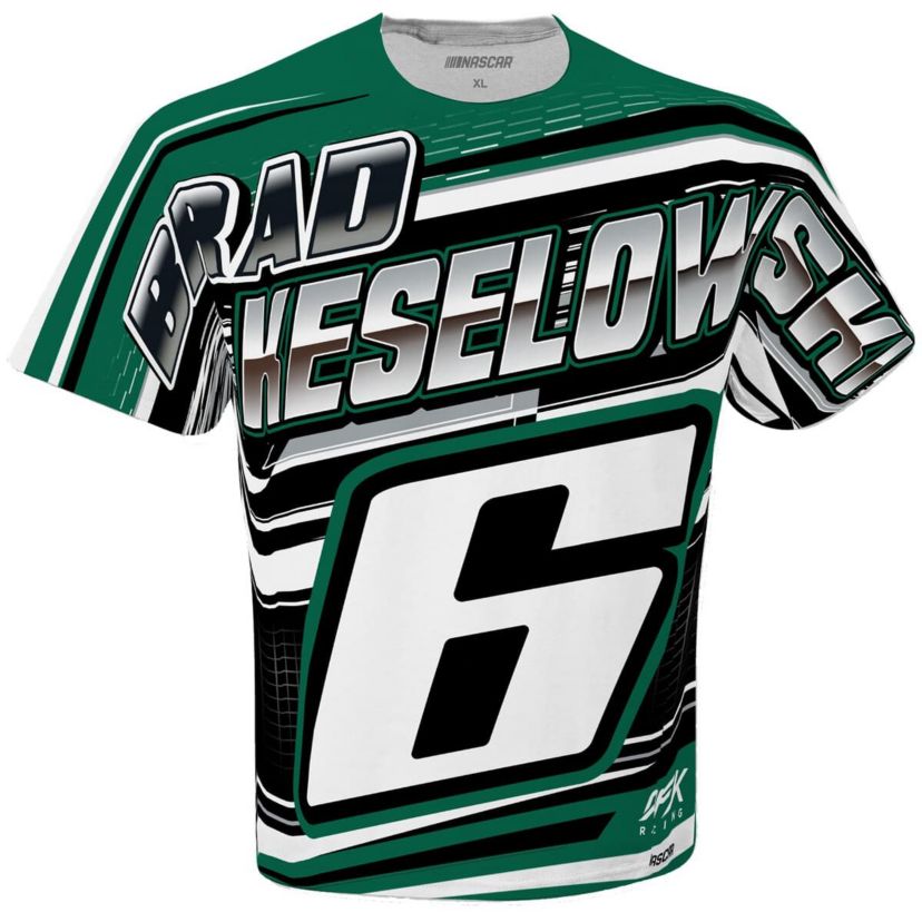 NASCAR Roush Fenway Keselowski Racing Brad Keselowski Sublimated Speedster T-Shirt