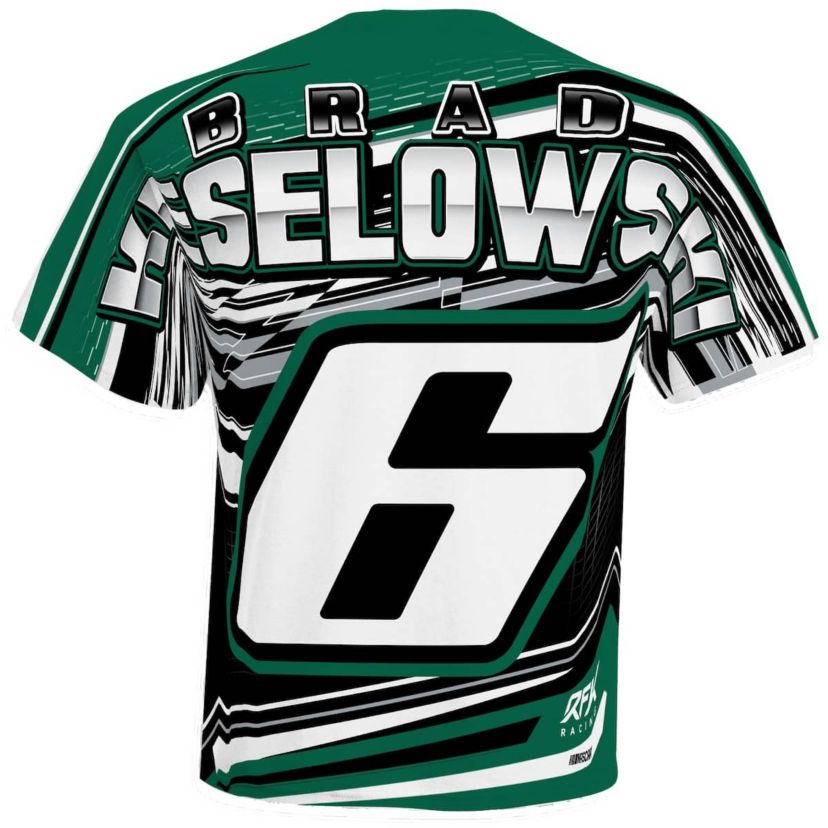 NASCAR Roush Fenway Keselowski Racing Brad Keselowski Sublimated Speedster T-Shirt