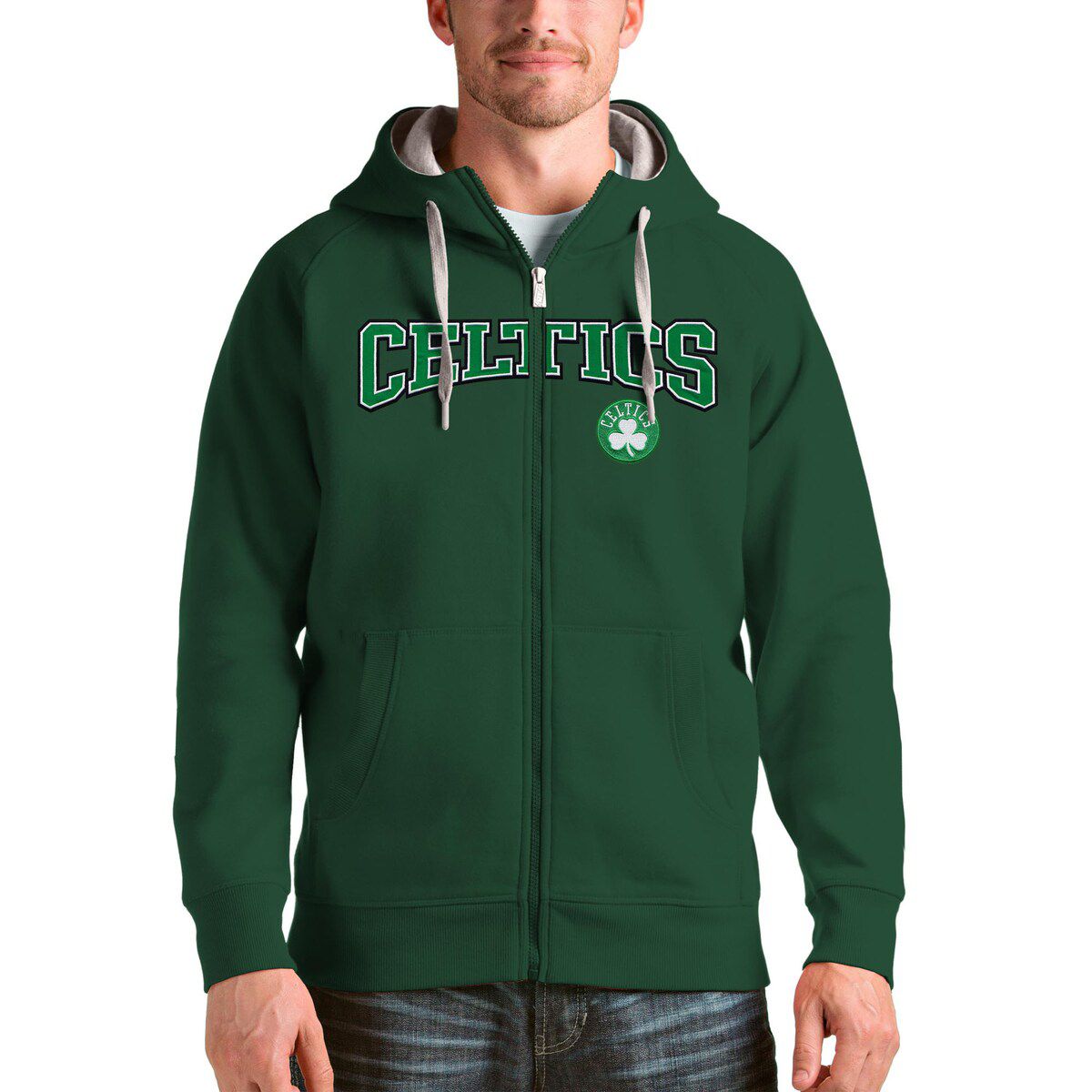NBA Hunter Boston Celtics Victory Full-Zip Hoodie