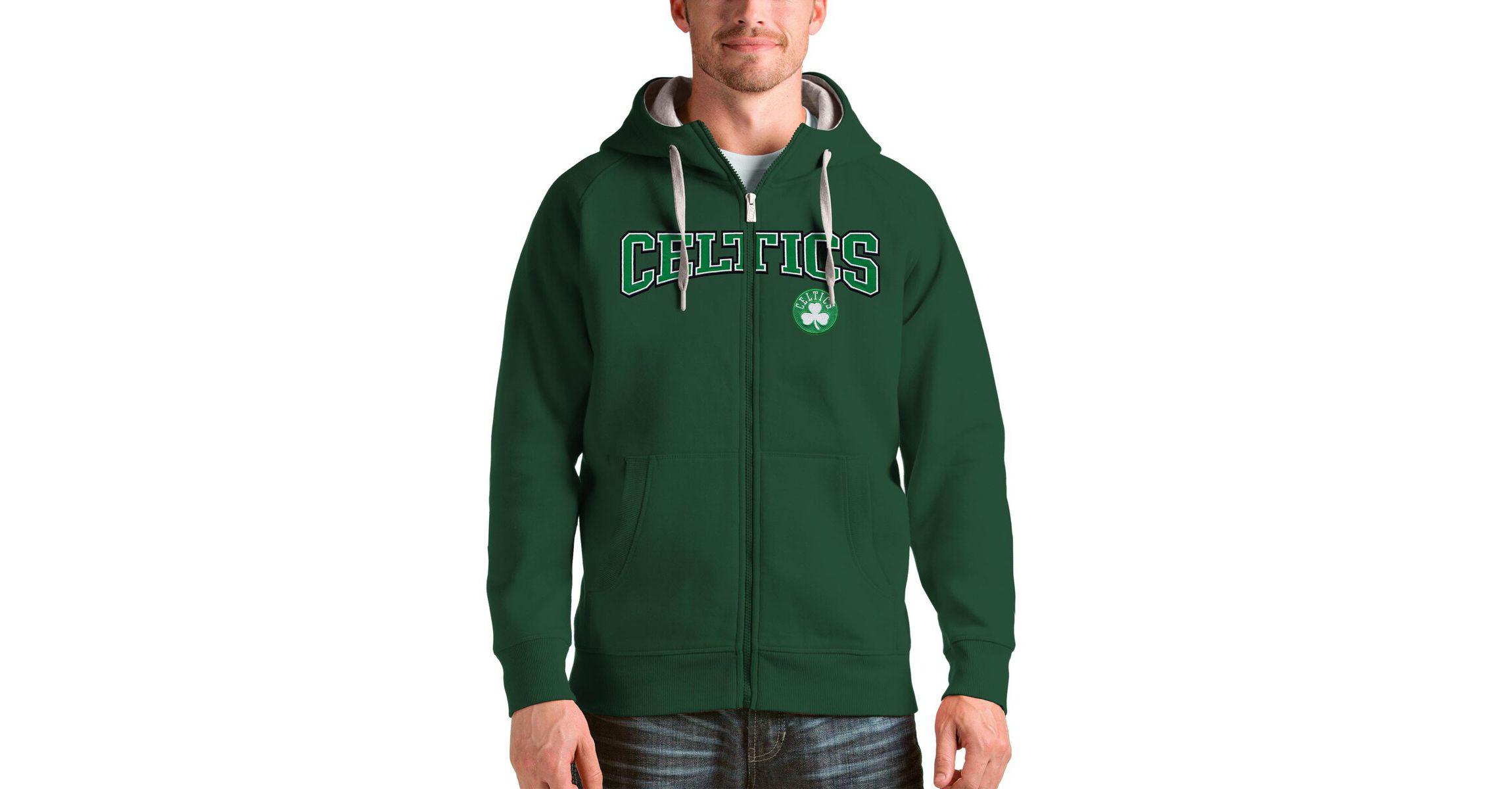NBA Hunter Boston Celtics Victory Full-Zip Hoodie