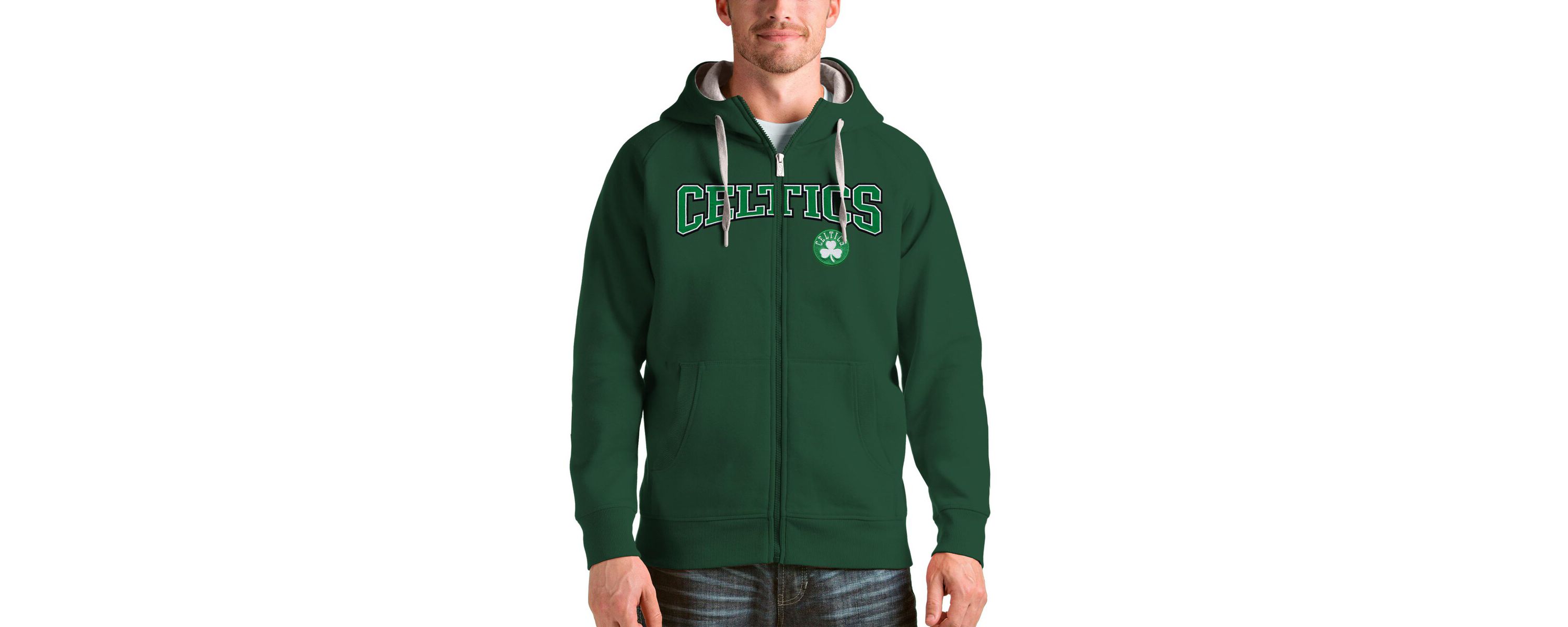 NBA Hunter Boston Celtics Victory Full-Zip Hoodie