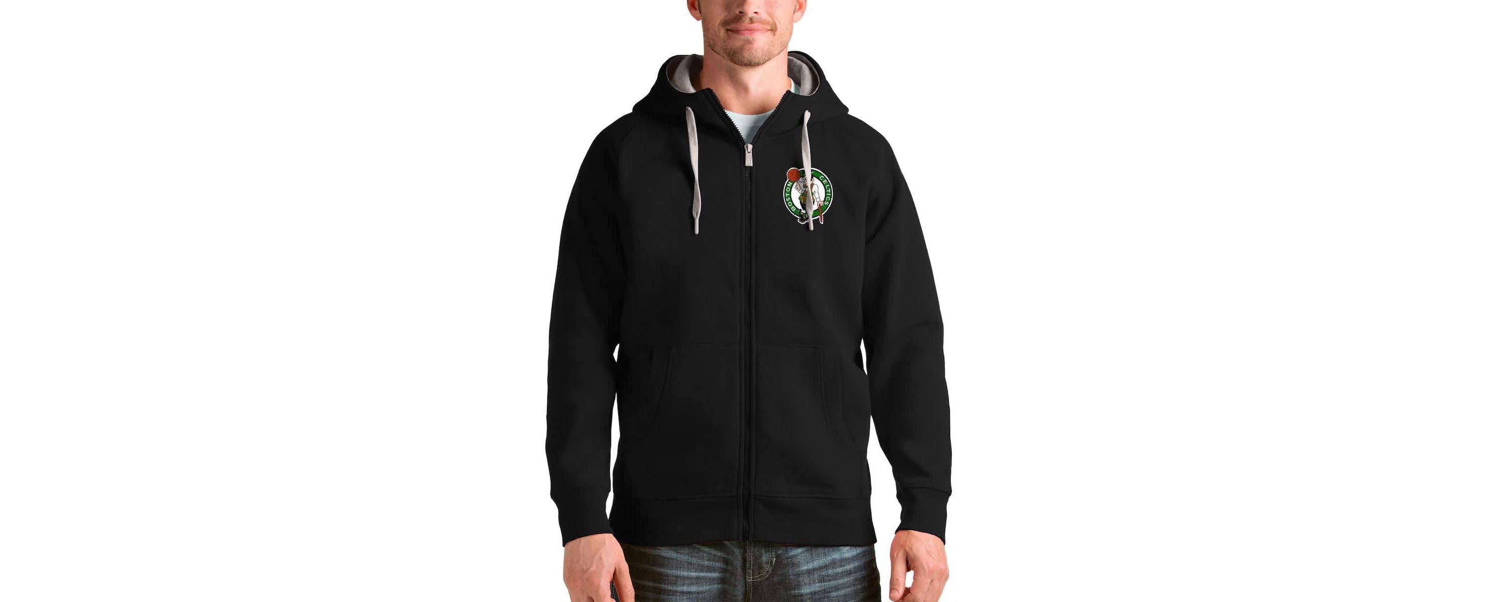 NBA Boston Celtics Logo Victory Full-Zip Hoodie