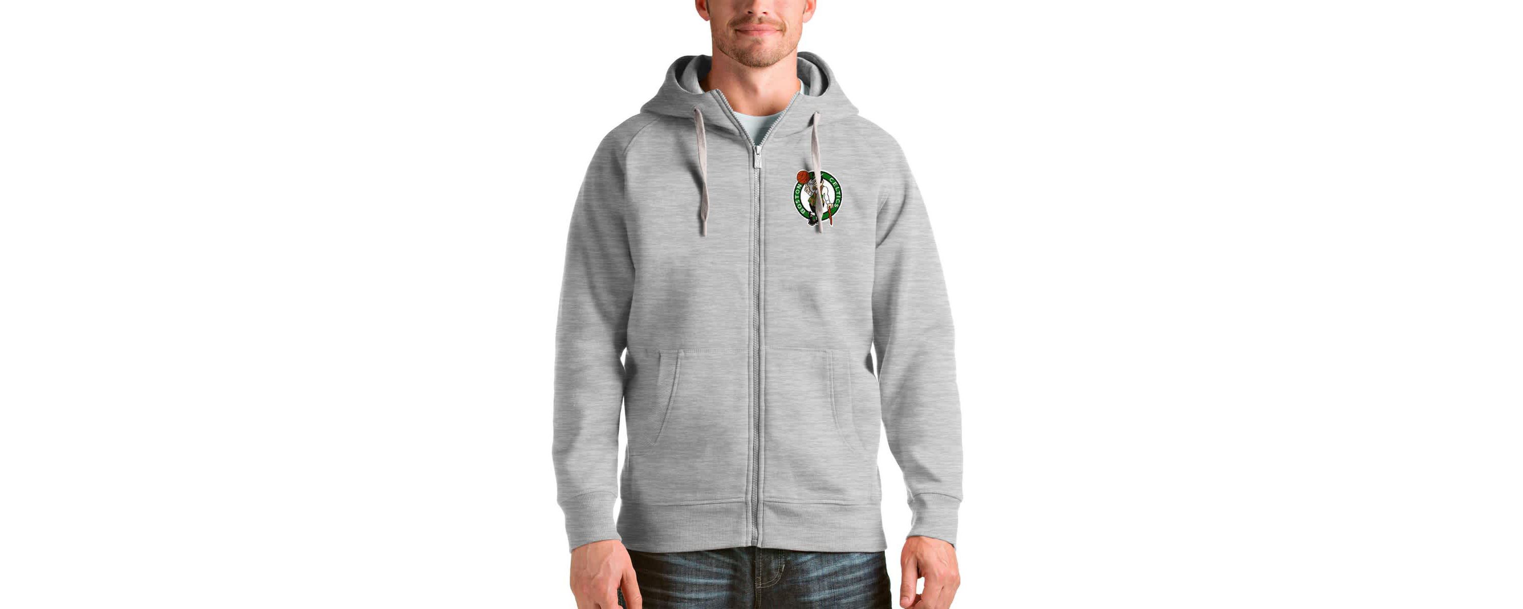 NBA ed Boston Celtics Logo Victory Full-Zip Hoodie