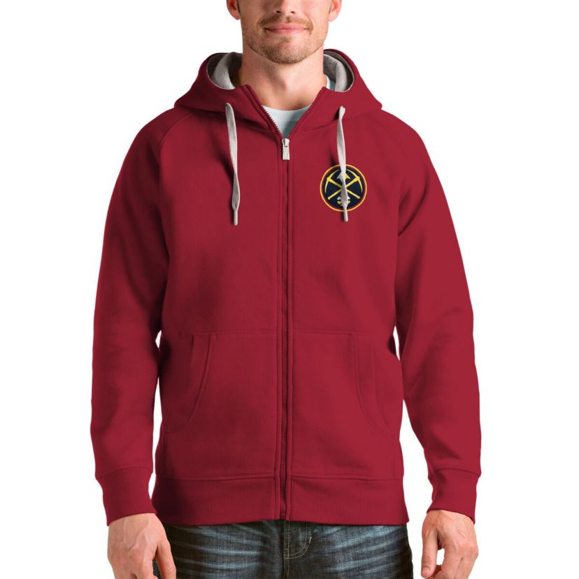 NBA Denver Nuggets Logo Victory Full-Zip Hoodie