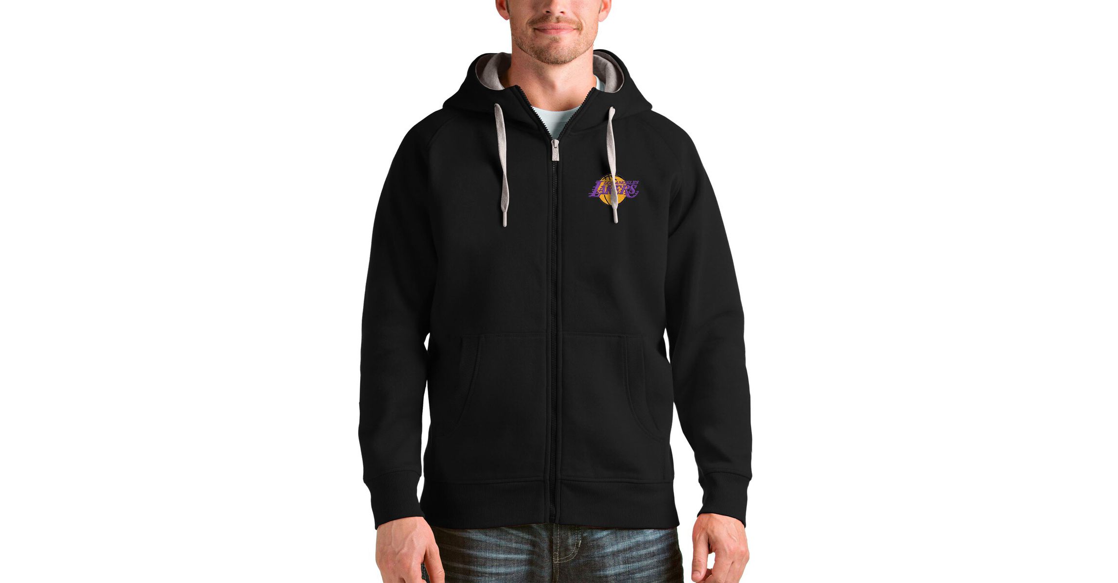 NBA Los Angeles Lakers Logo Victory Full-Zip Hoodie