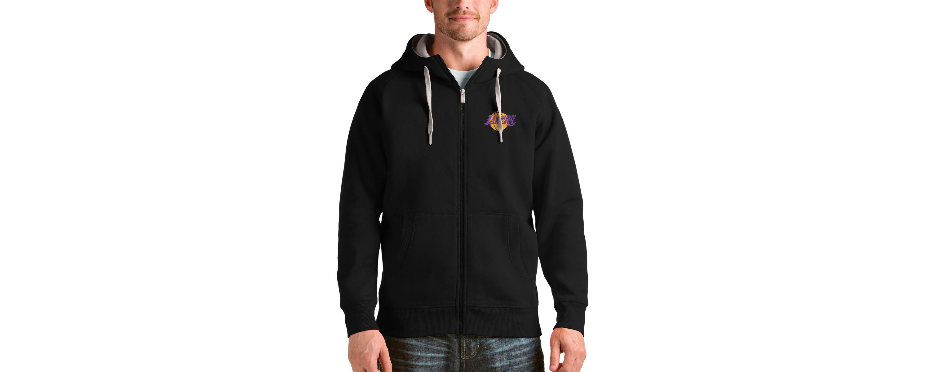 NBA Los Angeles Lakers Logo Victory Full-Zip Hoodie