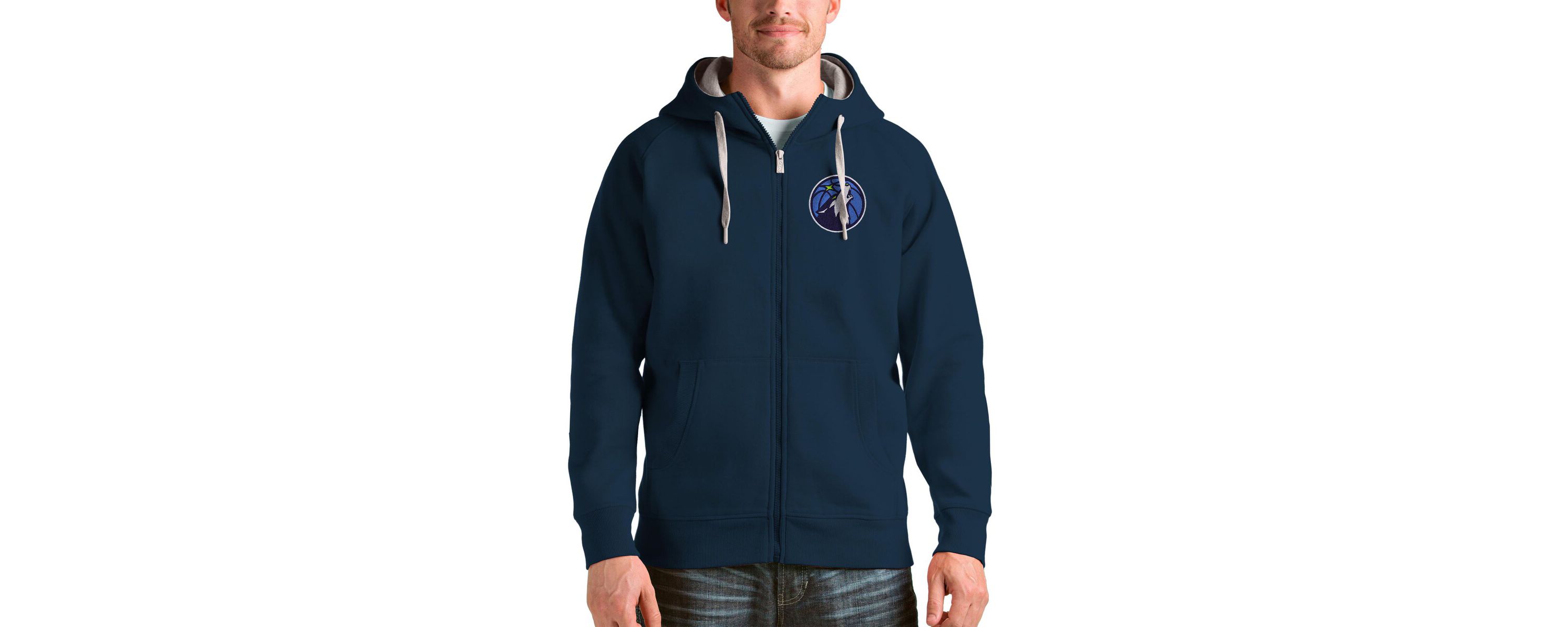 NBA Minnesota Timberwolves Logo Victory Full-Zip Hoodie