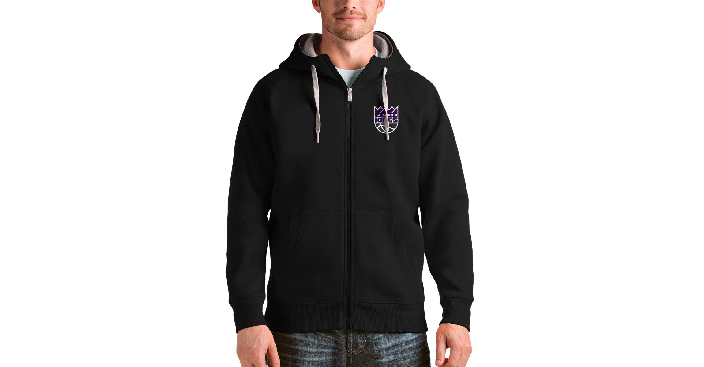 NBA Sacramento Kings Logo Victory Full-Zip Hoodie