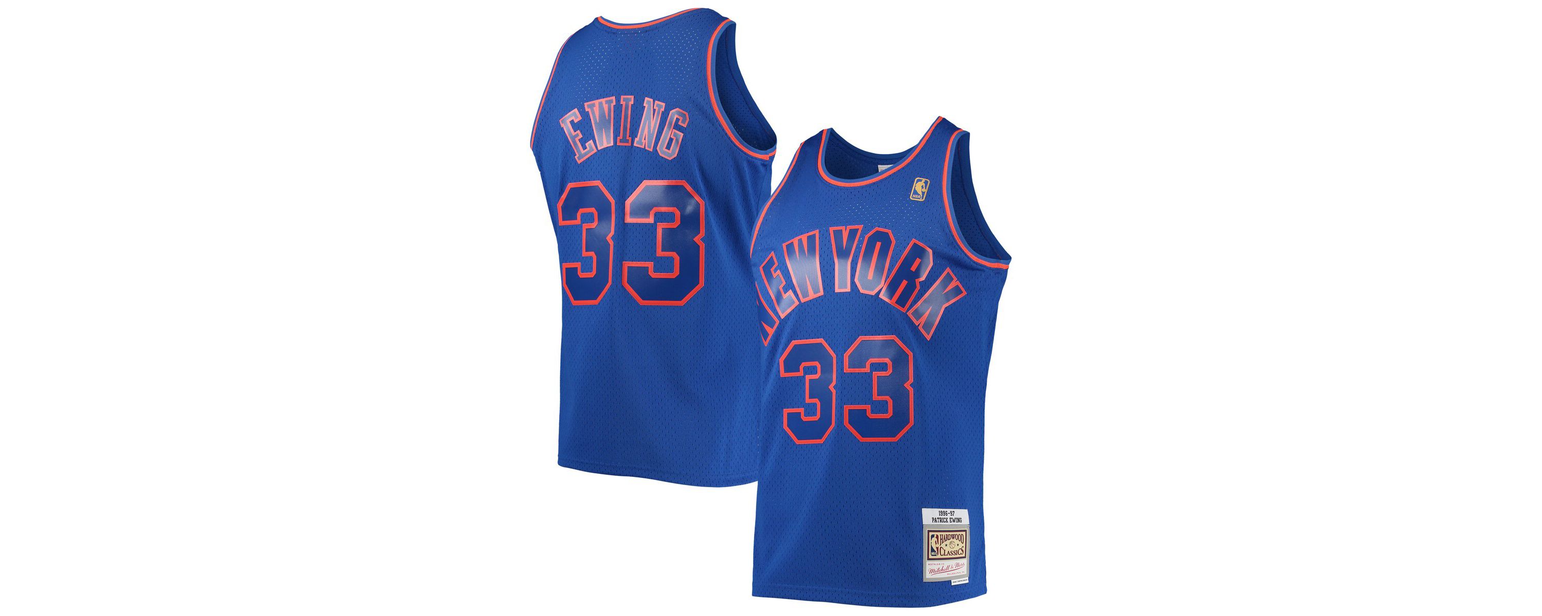 NBA Patrick Ewing New York Knicks 1996/97 Hardwood Classics Swingman Jersey