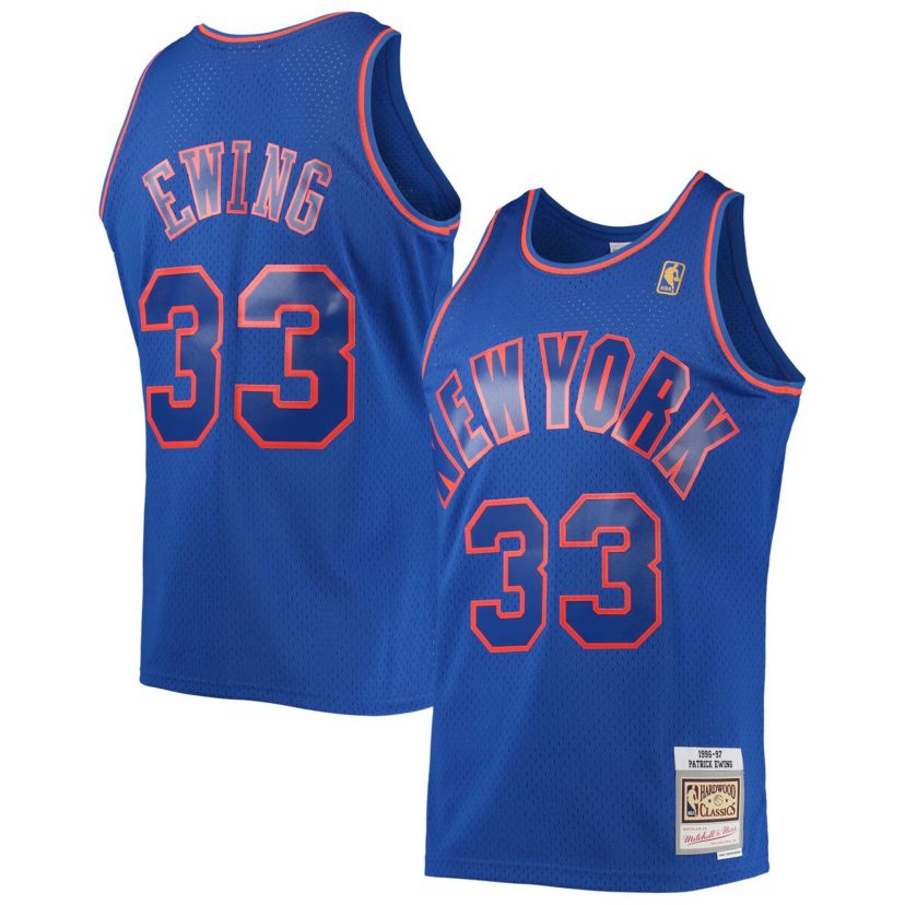 NBA Patrick Ewing New York Knicks 1996/97 Hardwood Classics Swingman Jersey
