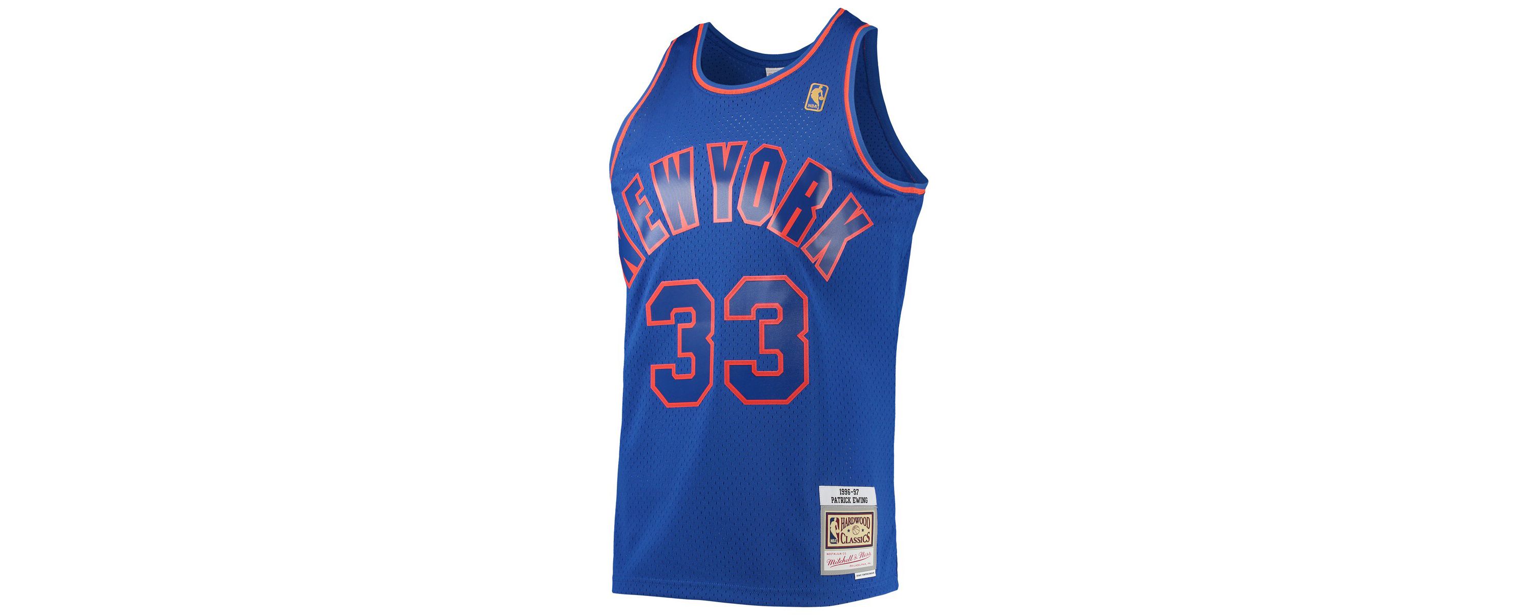 NBA Patrick Ewing New York Knicks 1996/97 Hardwood Classics Swingman Jersey