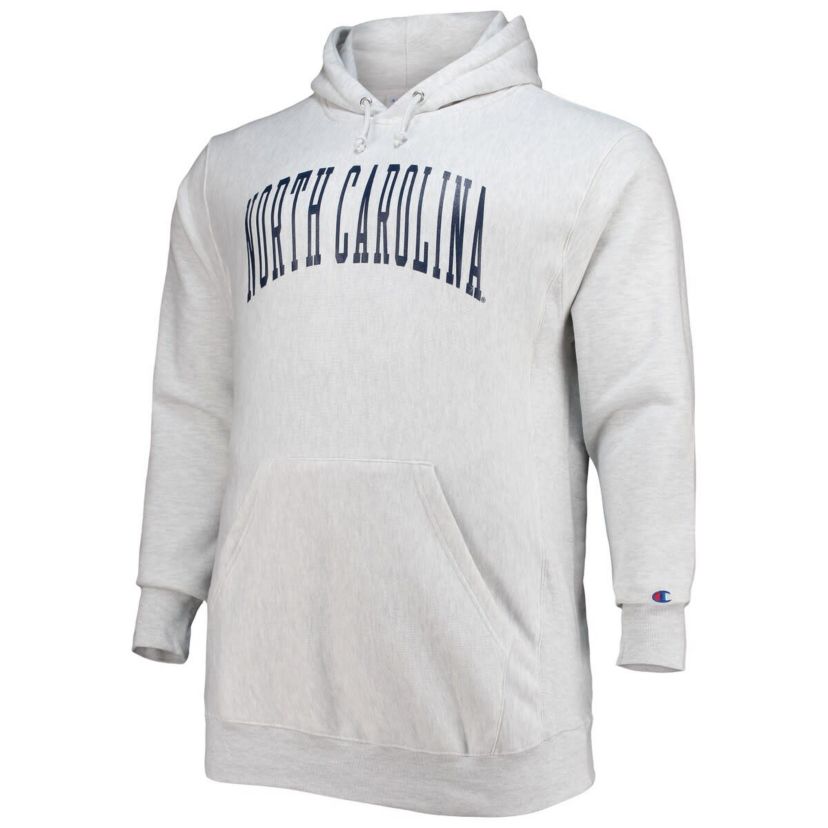 NCAA ed North Carolina Tar Heels Big & Tall Reverse Weave Fleece Pullover Hoodie Sweatshirt