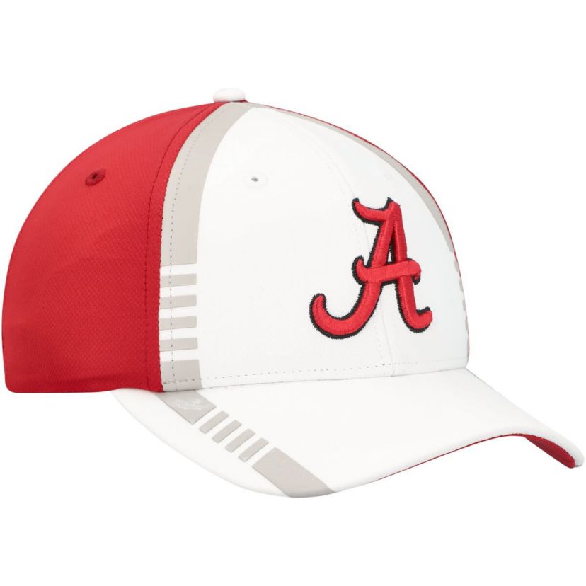 Alabama Crimson Tide NCAA White/Crimson Alabama Tide Iconic Flex Hat