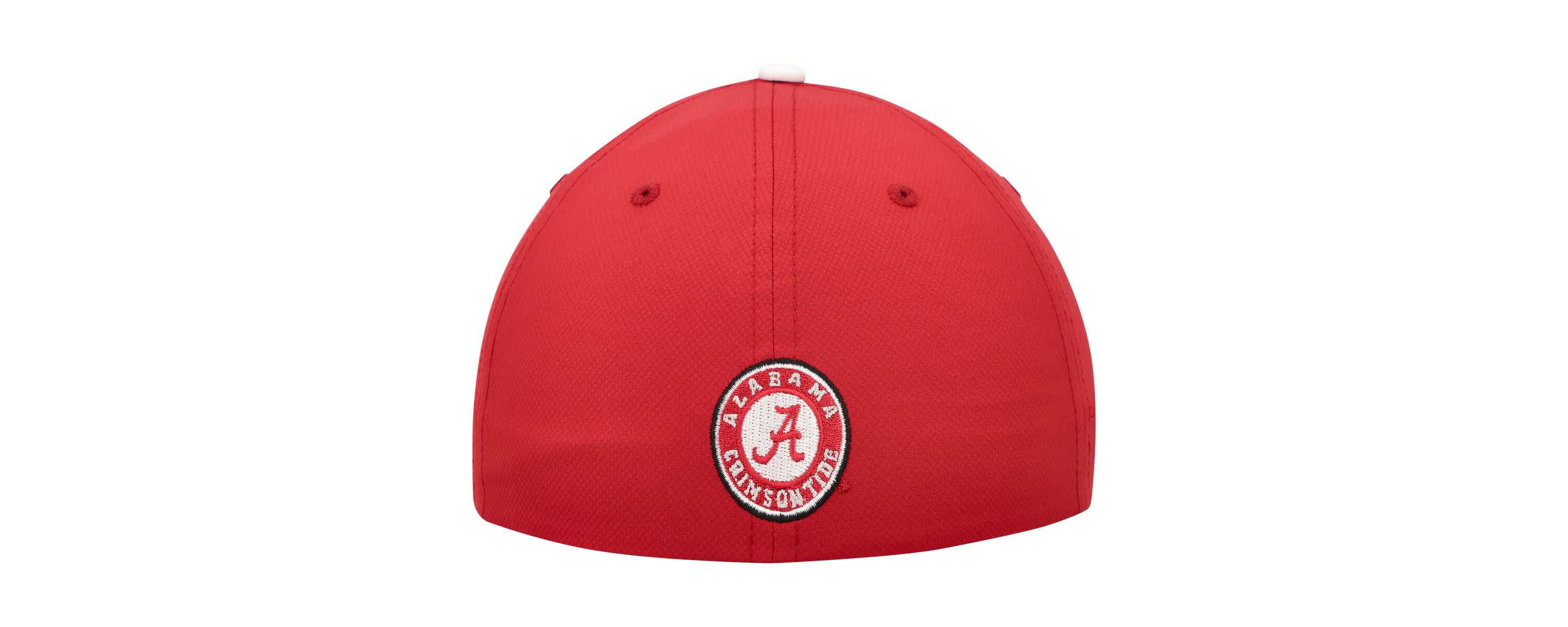 Alabama Crimson Tide NCAA White/Crimson Alabama Tide Iconic Flex Hat