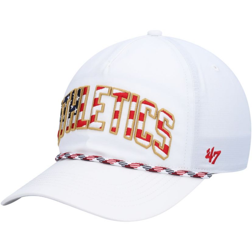 Oakland Athletics MLB Athletics Flag Flutter Hitch Snapback Hat