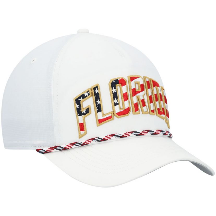 NCAA Florida Gators Stars and Stripes Flag Flutter Hitch Snapback Hat