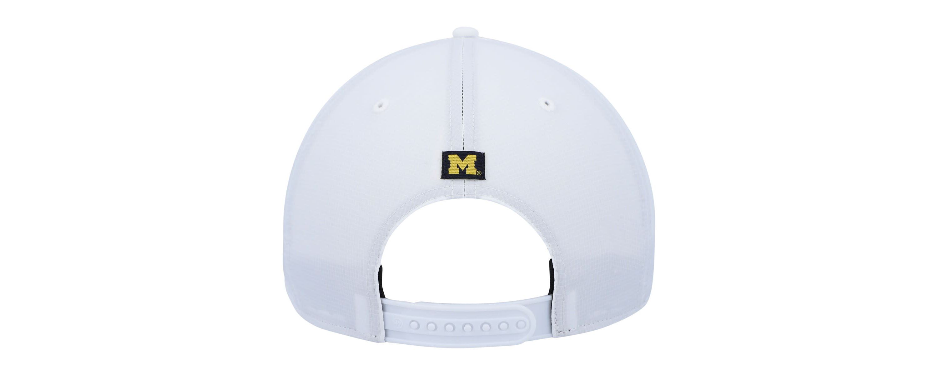 NCAA Michigan Wolverines Stars and Stripes Flag Flutter Hitch Snapback Hat